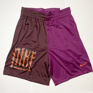 Nike Dri-FIT - Men's S Split Purple Basketball Shorts